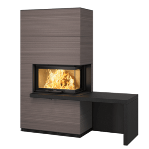 Cheminée murale Contura 7kw